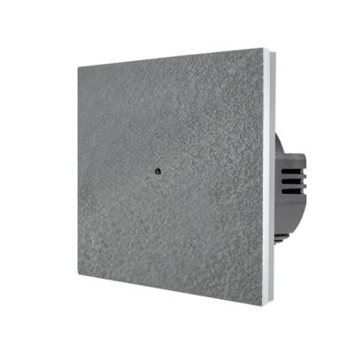 Intrerupator Simplu cu Touch din Marmura LUXION, 500W culoare gri