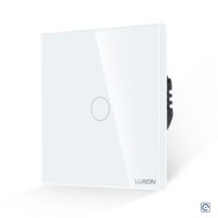 Intrerupator Simplu cu Revenire Curent Continuu 12/24V cu Touch din Sticla LUXION