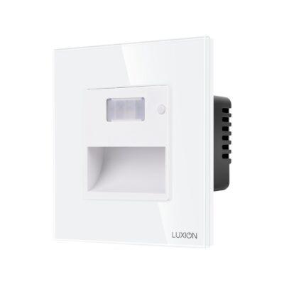 Lampa de Veghe cu Senzor de Miscare LUXION cu Rama din Sticla