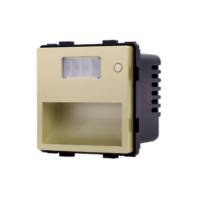 Modul Lampa de Veghe cu Senzor de Miscare LUXION culoare aurie