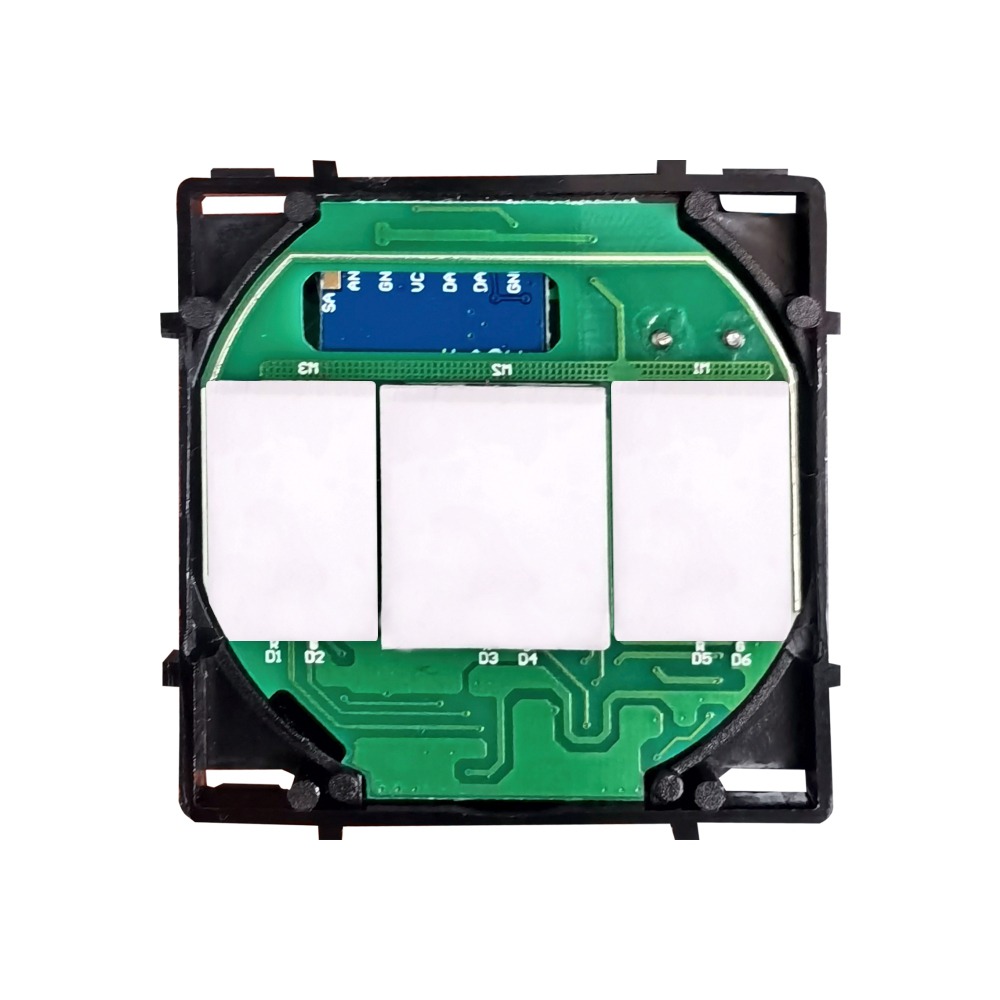 Modul Intrerupator Triplu cu Touch LUXION, RF433 - imagine 2