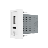 Modul Priza USB-A + USB-C, 20W LIVOLO