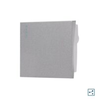 Modul Intrerupator Simplu Cap Scara Mecanic 2M LUXION, Standard Italian culoare gri