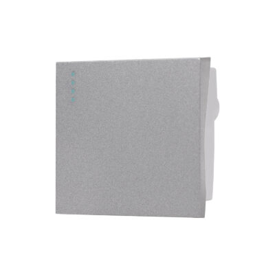 Modul Intrerupator Simplu Mecanic 2M LUXION, Standard Italian culoare gri