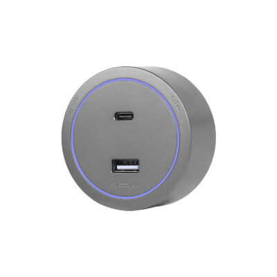 Modul Priza USB A+C 20W Pentru Sina LUXION culoare gri