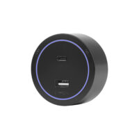 Modul Priza USB A+C 20W Pentru Sina LUXION culoare neagra
