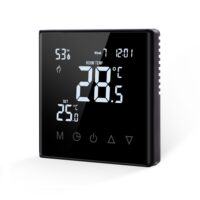 Termostat inteligent pentru incalzirea in pardoseala Luxion LXD-WF-86WK culoare neagra