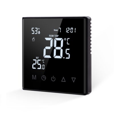 Termostat inteligent pentru incalzirea in pardoseala Luxion LXD-WF-86WK culoare neagra
